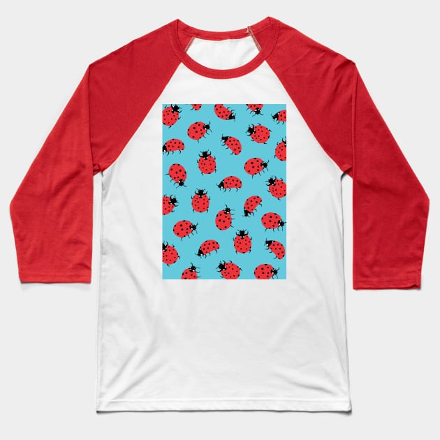 Ladybird Baseball T-Shirt by saif